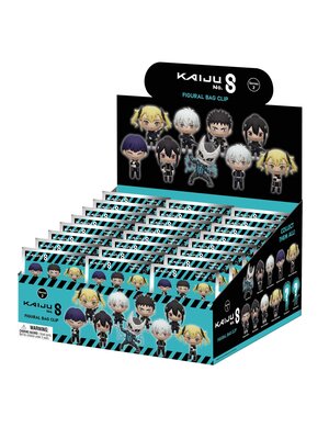 Monogram Kaiju No.8 Mystery Figural Bag Clip Keychain