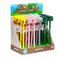 Minecraft Animals Head Topper Erasable Gel Pen