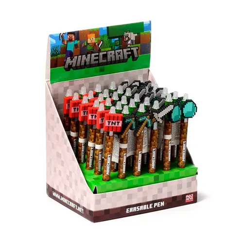 Puckator Minecraft Tools Erasable Gel Pen