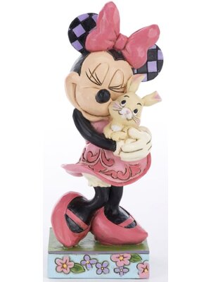 Enesco Disney Traditions Sweet Spring Snuggles Minnie Mouse Figure