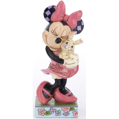 Enesco Disney Traditions Sweet Spring Snuggles Minnie Mouse Figure