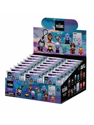 Monogram Disney Villains Series 3 3D Foam Bag Clip Keychain Mystery
