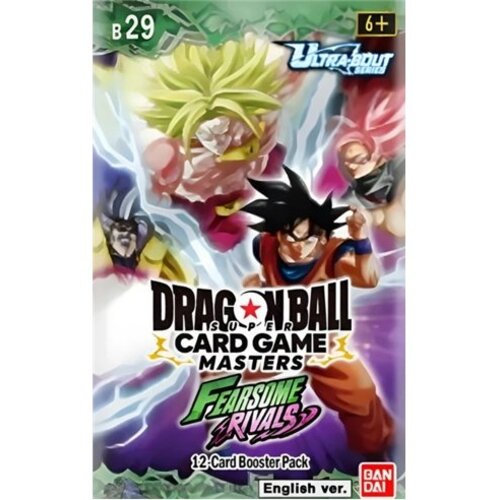 Dragon Ball Z TCG SGC B29 Fearsome Rivals Booster