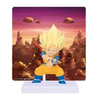 Dragon Ball Daima Goku Figure 7 cm (with panel 13 cm)