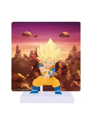 Banpresto Dragon Ball Daima Goku Figure 7 cm (with panel 13 cm)