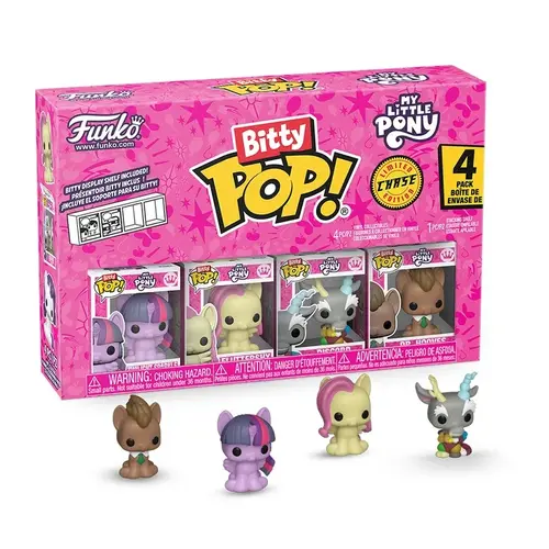 Funko Funko Bitty POP! My Little Pony 4-pack 2,5cm Twilight Sparkle With Chase