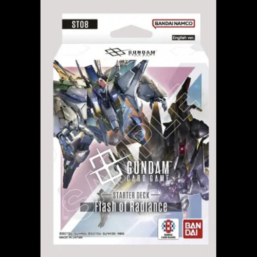 Bandai Gundam TCG Starter Deck Flash of Radiance ST08