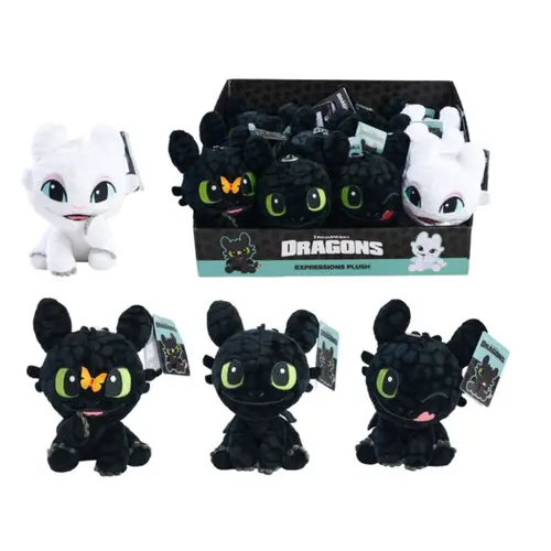 Simba Toys How To Train a Dragon Pluche Assortment 12cm