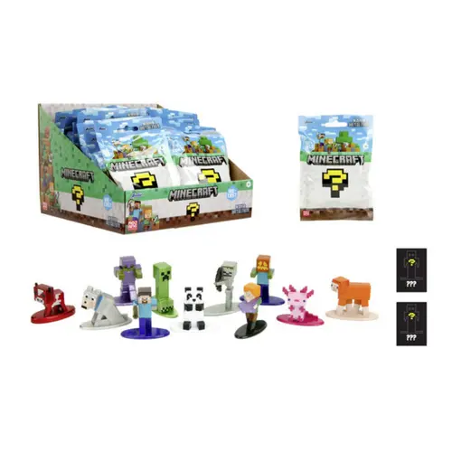 Jada Toys Minecraft Nanofigures Mystery Bag