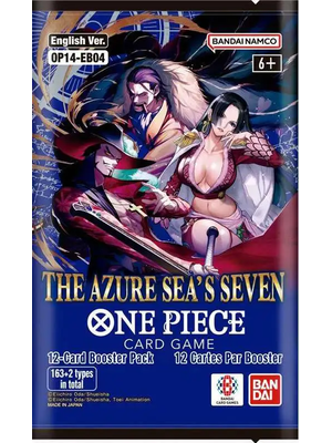 Bandai One Piece TCG OP14 The Azure Sea's Seven Booster