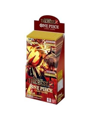 Bandai One Piece TCG PRB-02 The Best Vol.2 Japan Booster Box