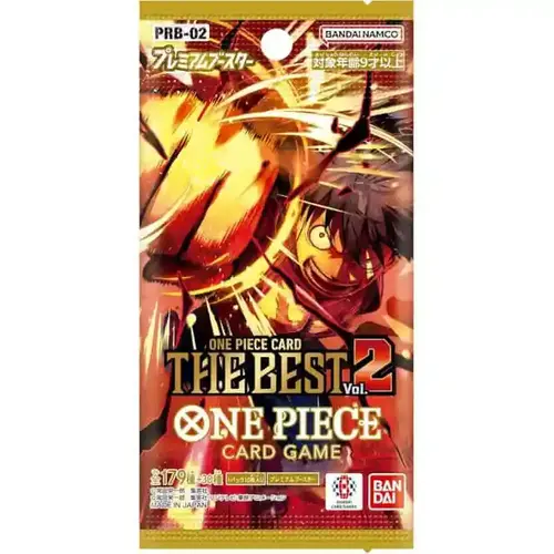 Bandai One Piece TCG PRB-02 The Best Vol.2 Japan Booster