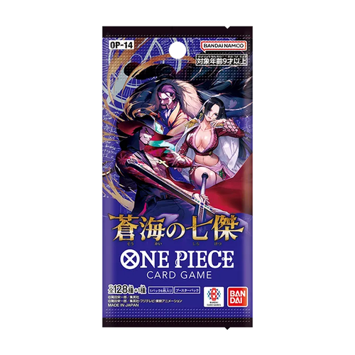 Bandai One Piece TCG The Azure's Sea Seven Japan Booster Op-14