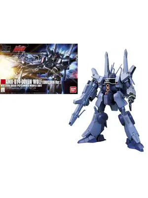 Bandai Gundam HGUC 1/144 MX-014 Doven Wolf Unicorn Version Model Kit