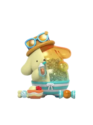 Mighty Jaxx Hello Kitty Pompompurin Sea Breeze Figure