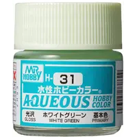 Mr Hobby Aqueous 10ml White Green H31