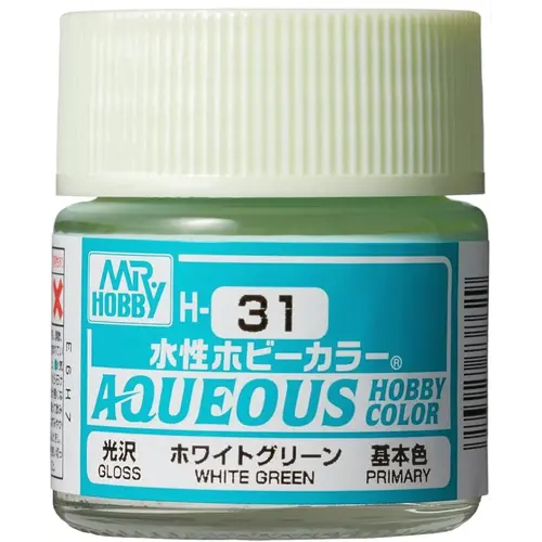 Mr.Hobby Mr Hobby Aqueous 10ml White Green H31