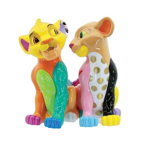 Disney Traditions Disney Britto Simba and Nala Figure