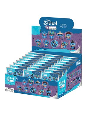 Monogram Disney Stitch in Costume 3D Mystery Keychain Clip Bag