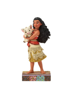 Disney Traditions Moana Holding Pua