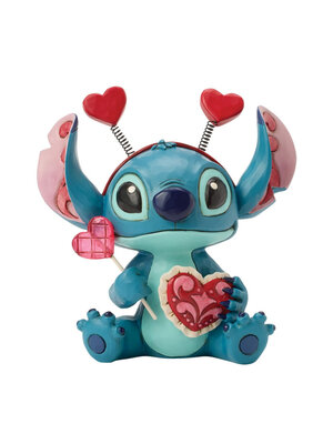 Disney Traditions Disney Traditions Stitch Valentines Sucker for Love Figure