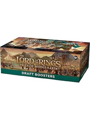Wizards of The Coast Magic MTG LOTR Tales of Middle Earth Draft Booster Box (36 Boosters)
