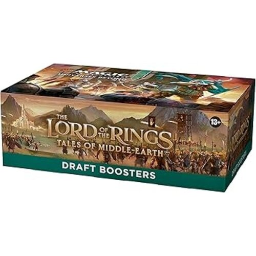 Wizards of The Coast Magic MTG LOTR Tales of Middle Earth Draft Booster Box (36 Boosters)