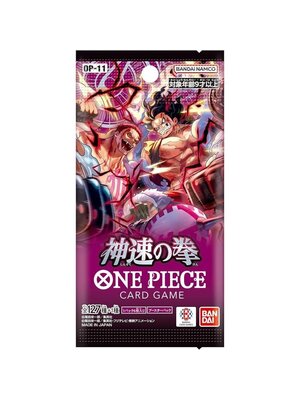 Bandai One Piece OP11-JP A Fist of Divine Speed Booster