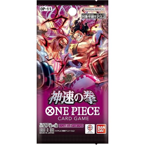 Bandai One Piece OP11-JP A Fist of Divine Speed Booster