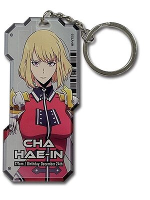 GEE Solo Leveling ACrylic  Keychain Cha Hae-in