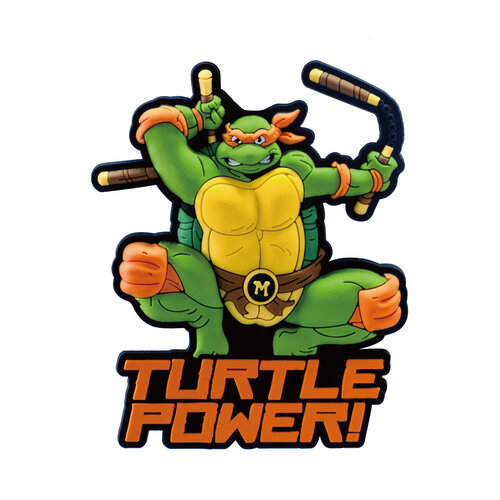 Monogram Teenage Mutant Ninja Turtles Micheangelo Soft Magnet
