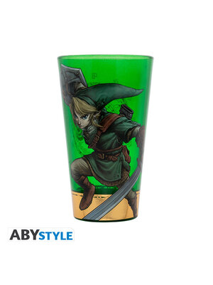Abystyle The Legend of Zelda 400ML Premium Large Glass Link
