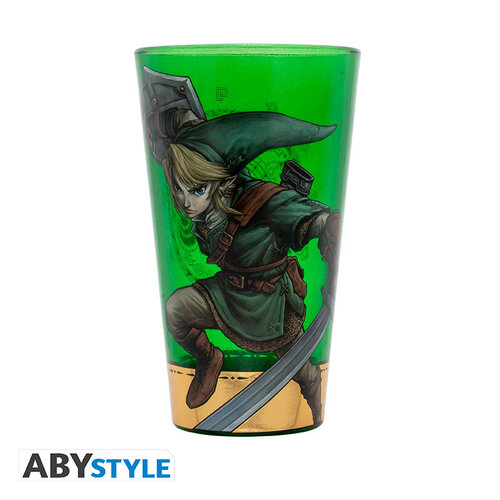 Abystyle The Legend of Zelda 400ML Premium Large Glass Link