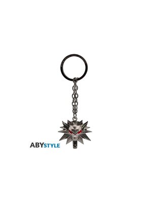 Abystyle The Witcher 3D Keychain Wolf School Emblem