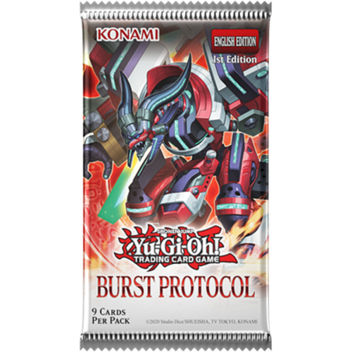 Konami Yu-Gi-Oh TCG Burst Protocol Booster