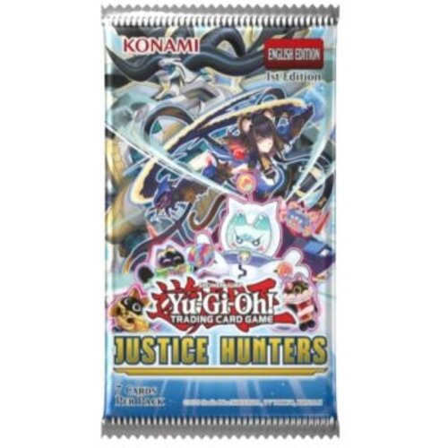 Konami Yu-Gi-Oh TCG Justice Hunters Booster