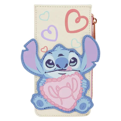 Loungefly Disney Stitch Be Mine Large Cardholder Loungefly