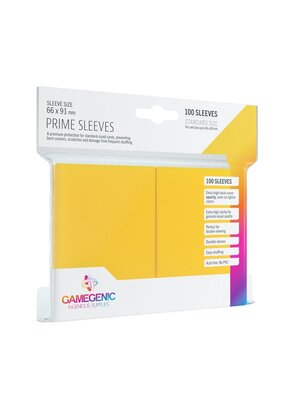 Gamegenic Sleeves Pack Prime (100) Gamegenic Yellow