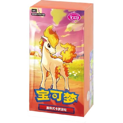 The Pokemon Company Pokemon TCG Gem Pack 4 Booster Box China (18 Boosters)