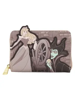 Loungefly Disney Sleeping Beauty Spinning Wheel Wallet Loungefly