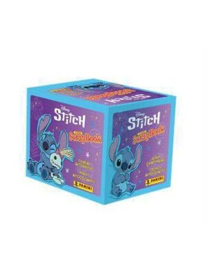 Panini Disney Stitch Super Scrapbook Album Stickers Booster Box (36 boosters)