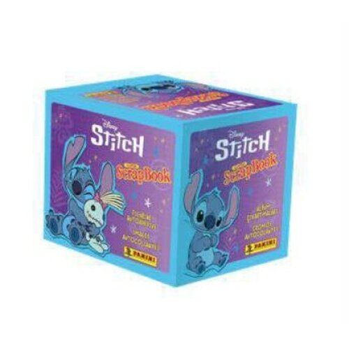 Panini Disney Stitch Super Scrapbook Album Stickers Booster Box (36 boosters)