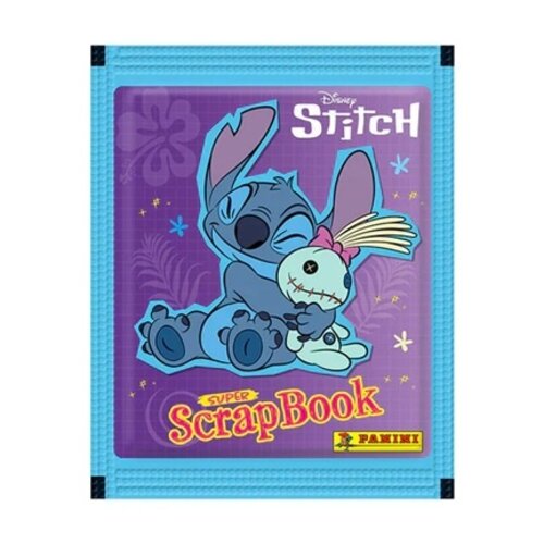 Panini Disney Stitch Super Scrapbook Album Stickers Panini