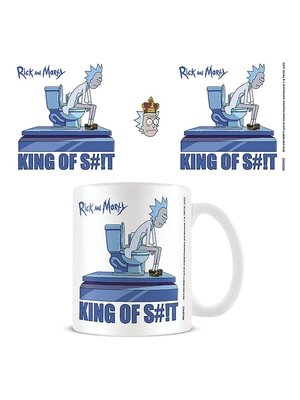 Pyramid Rick & Morty King of Shit Mug