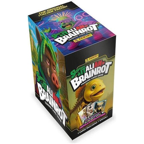Panini Skifidol Italian Brainrot TC2 Booster Box  Cosmic Hallucination Panini