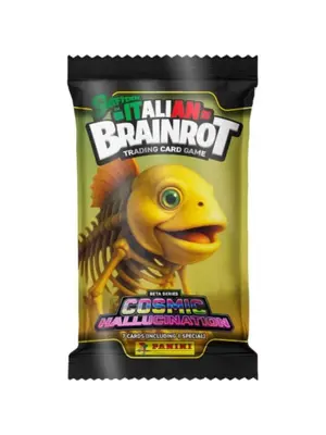 Panini Skifidol Italian Brainrot TC2 Booster Panini Cosmic hallucination