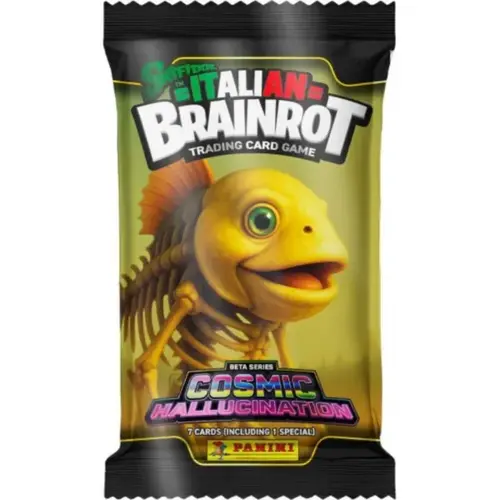 Panini Skifidol Italian Brainrot TC2 Booster Panini Cosmic hallucination