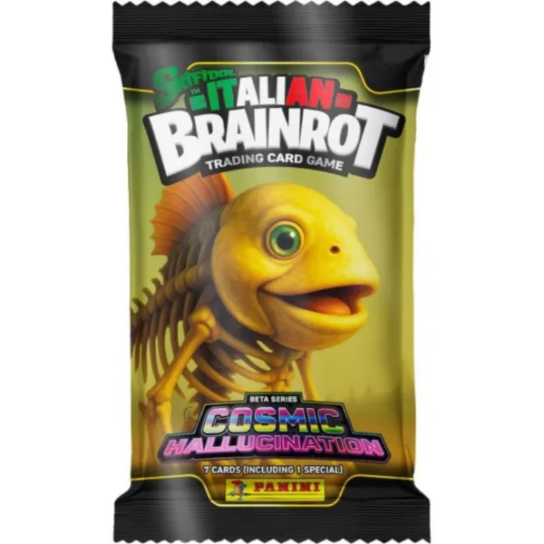 Skifidol Italian Brainrot TC2 Booster Panini Cosmic Hallucination skifidol-italian-brainrot-tc2-booster-panini-cosmic-hallucination