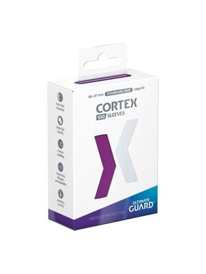 Ultimate Guard TCG Purple Cortex Sleeves 100 Ideal Fit Standard Size 66x91mm