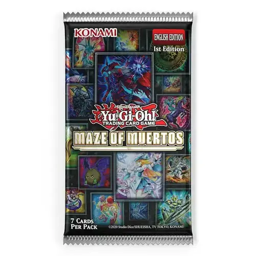 Konami Yu-Gi-OH TCG Maze of Muertos Booster